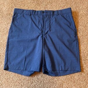 Grand Slam Navy Flat Front Shorts